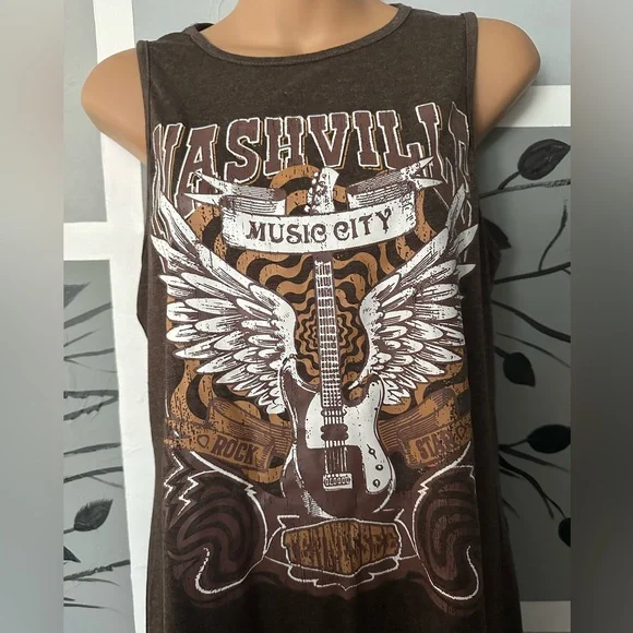 NEW Women’s Nashville Music City Retro Western Graphic Bodycon Mini Dress - Picture 4 of 6